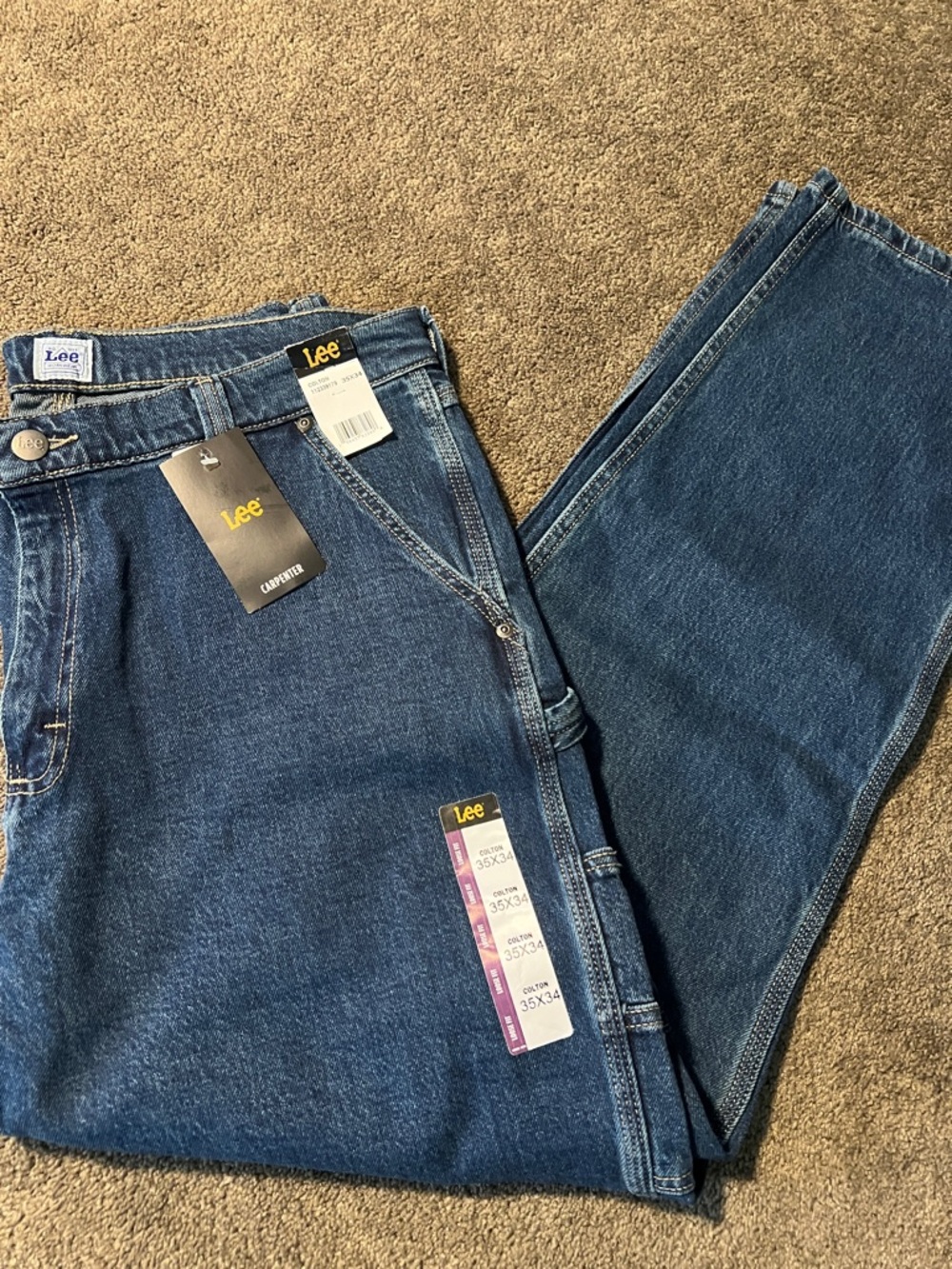 Lee Indigo Carpenter Jeans